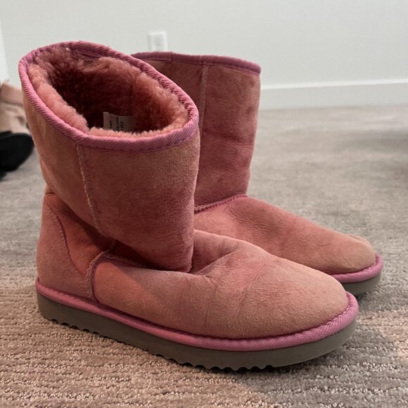 Ugg Pink Boots - Picture 1 of 7